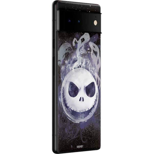 Disney The Nightmare Before Christmas Jack Skellington Face Art Google Pixel 6 Skin